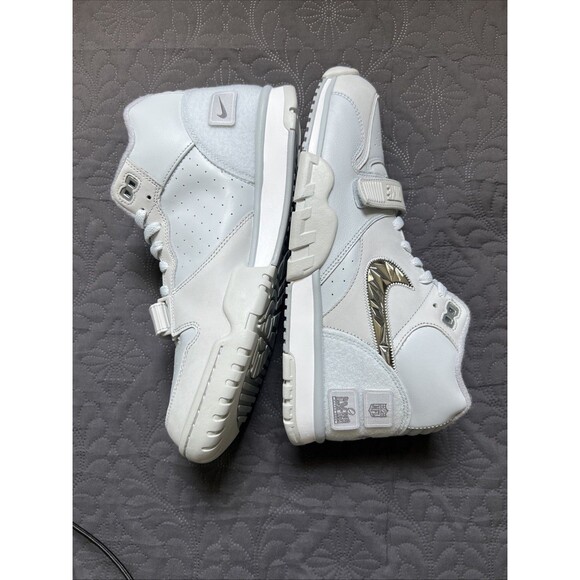 Nike Air Trainer 1 "SB LVIII" Men Shoes Platinum/White/Silver FJ6195-002 SZ 11M - Picture 7 of 12